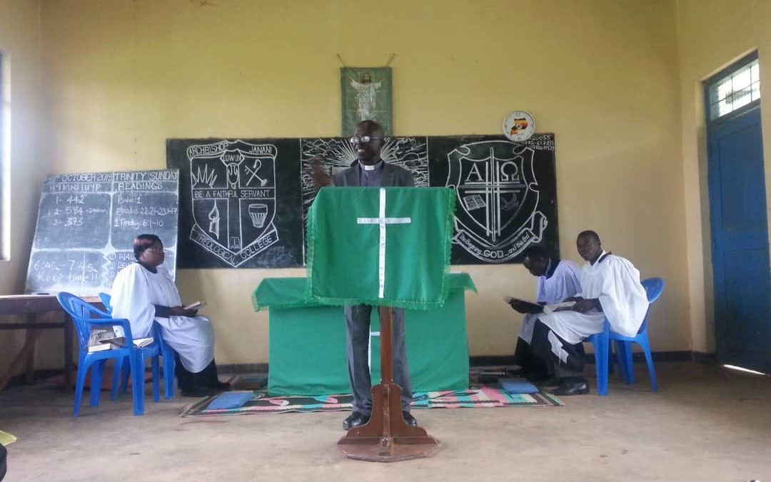 Rev. Can. Othniel Ayella Preaching today